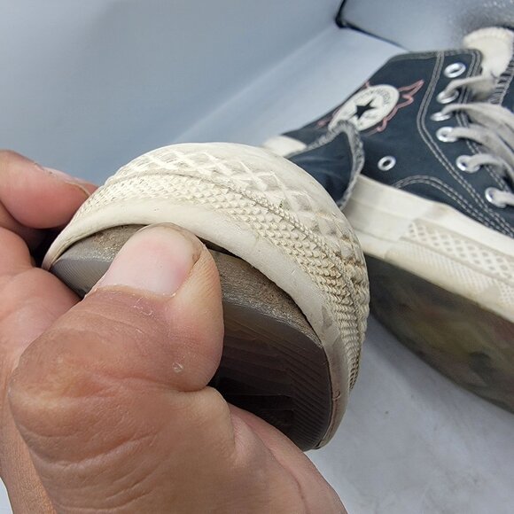 Converse Chuck 70 Hi Womens 8 Secret Pines EGret Ritual Rose Black Shoes A07108C - Picture 8 of 15